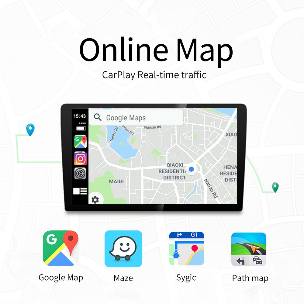 Carlinkit bezprzewodowy Carplay sprytny połączyć j... – Grandado
