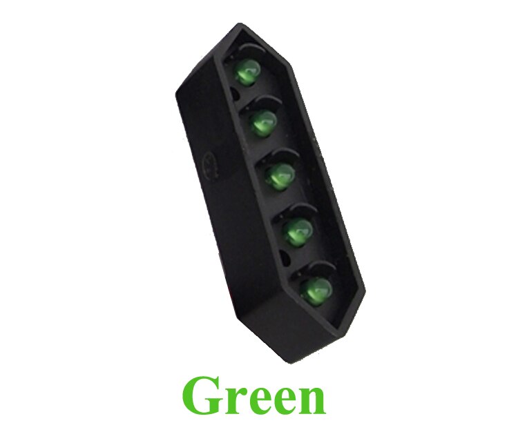 6 " rød farve 7 syv segment led nummer modul gas pris led display skilte diesel pris digitalt modul led udendørs: Grøn farve