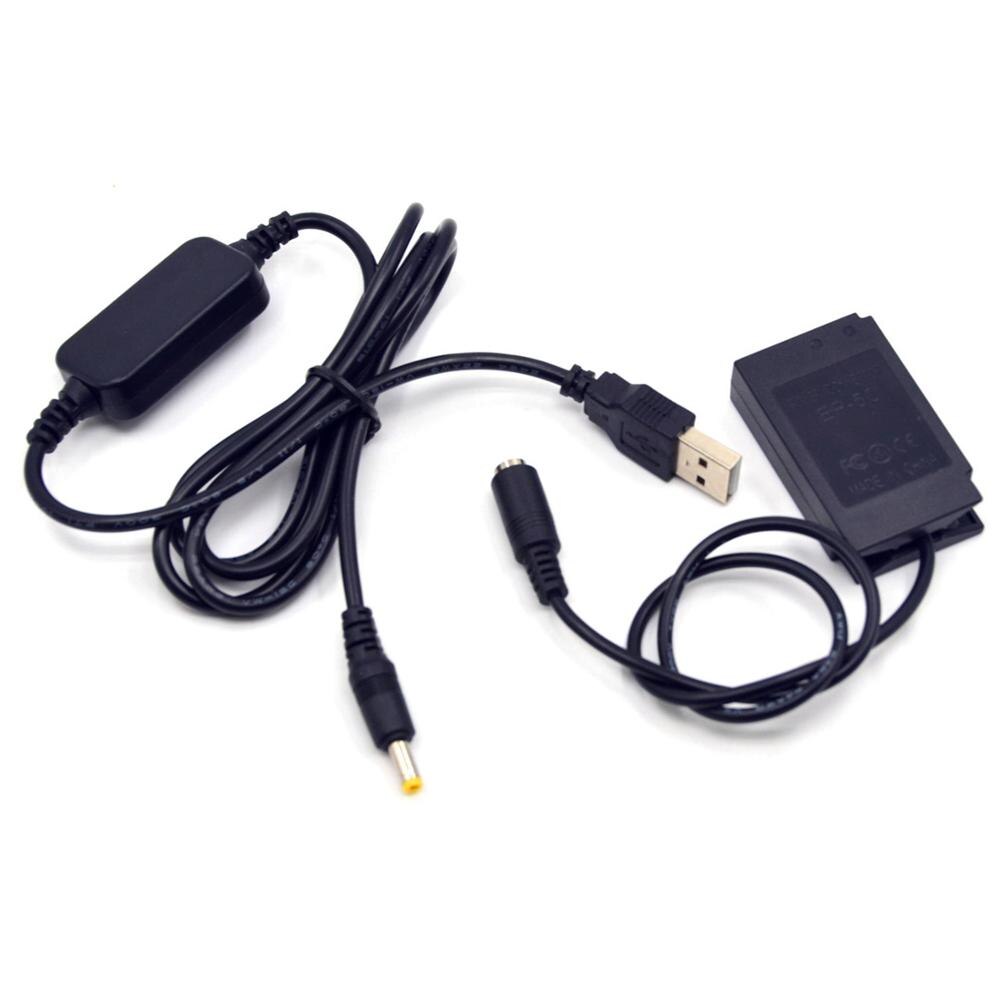 Power Bank 5V Usb Kabel Adapter + EP-5C Dc Coupler EN-EL20 ENEL20 Dummy Batterij Voor Nikon 1J1 1J2 1J3 1S1 1AW1 1V3 P1000