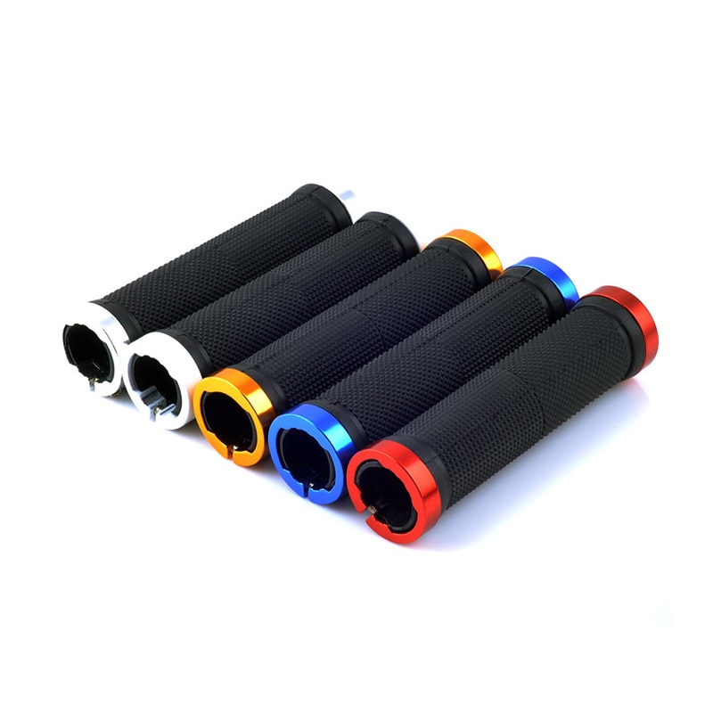 Fietsstuur handvatten mtb fiets stuur grip rubber antislip ergonomisch mountainbike onderdelen zwarte propalm bar ends