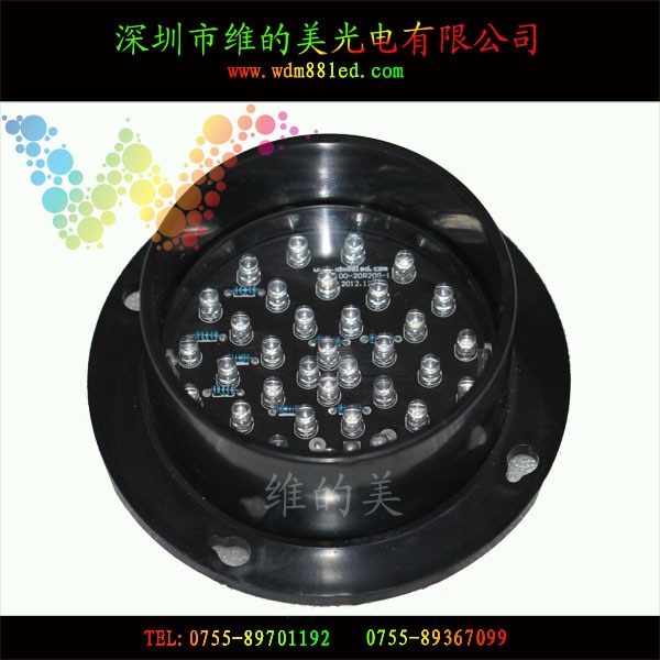 Mini 100mm DC 12 V LED blinken Dual Farben LED-verkehrszeichen-modul Dekoration Licht