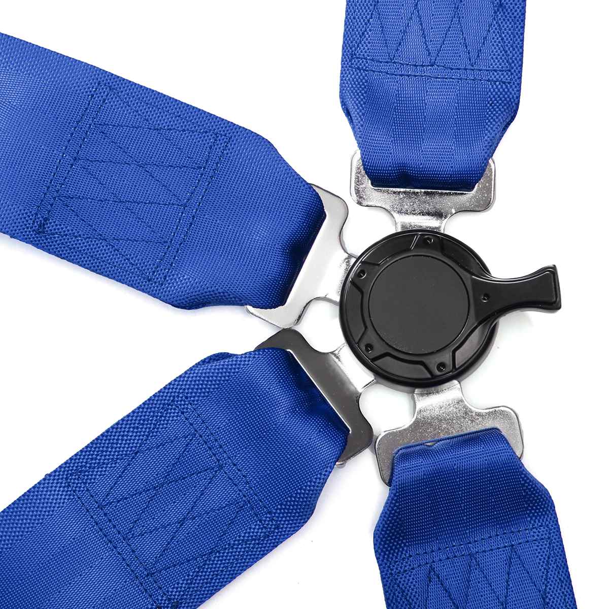 Tävlingsbälte sport racerbil 4 punkts camlock racing säkerhetsbälte rem nylon sele blå svart röd grön