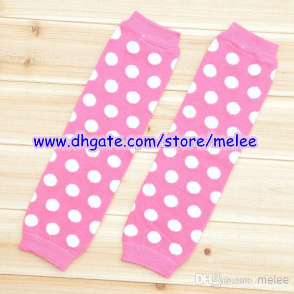 Baby polka beenwarmers kinderen beenwarmers 9 kleuren om uit te 3m-10t