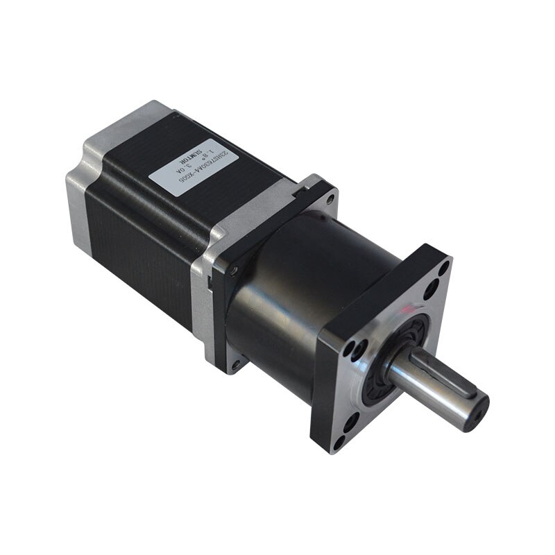 nema 23 stepper motor planetary gearbox 5:1 ratio 1.8N.m holding torque 76mm motor body length