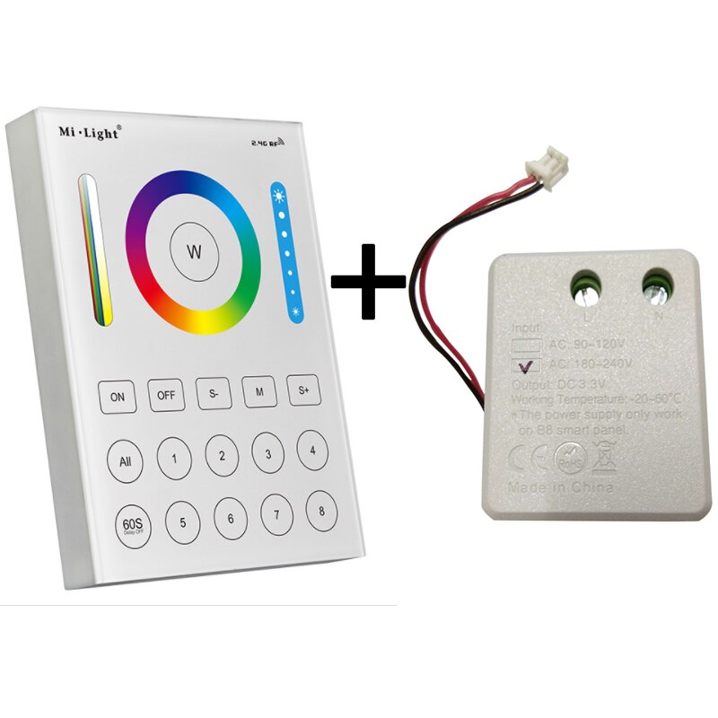 Controlador De Panel T Ctil Inteligente Miboxer Rgb Cct B B T Interruptor Remoto De