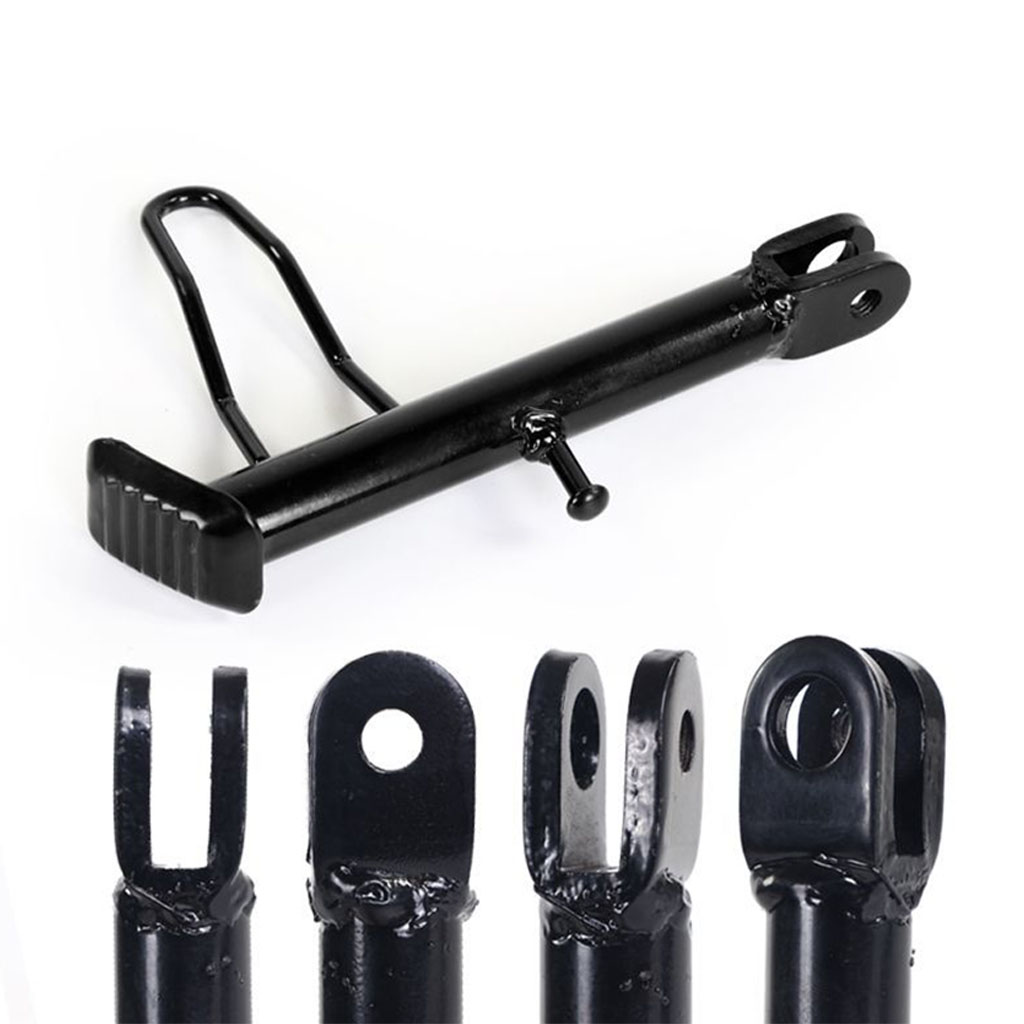1 set supporto per cavalletto laterale per cavalletto laterale per moto supporto per rack di parcheggio per moto per motocross scooter bici elettriche ATV