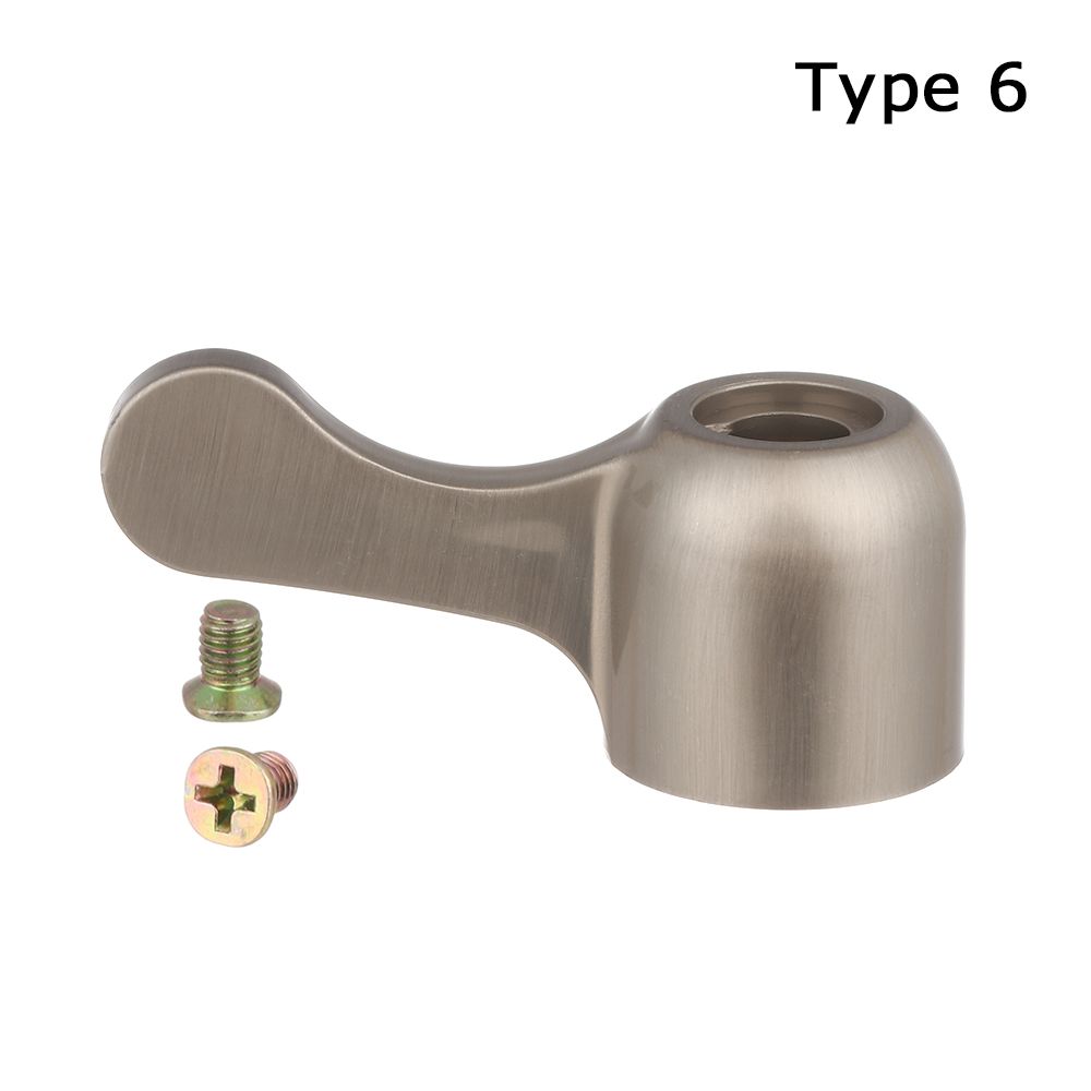 Kraan Schakelaar Handvat Enkele Koude Snel Open Klep Kern Driehoek Ventiel Kleine Tuit Schotel Badkamer Gootsteen Accessoires: Black