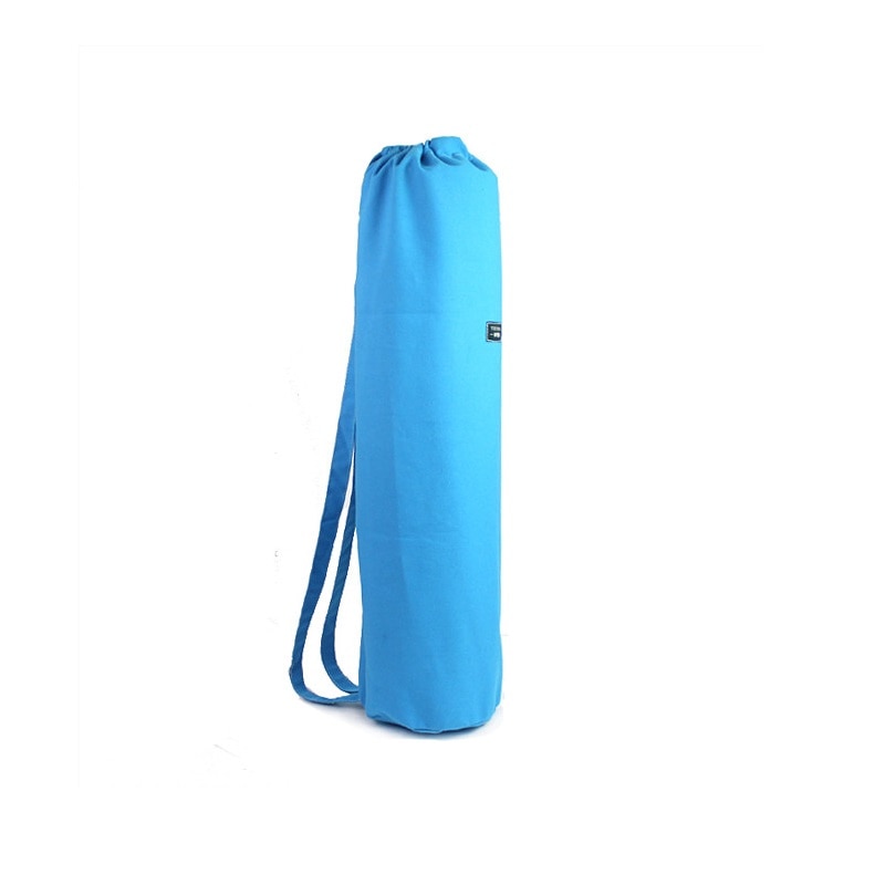 Lærred yogamåttetaske til yogamåtte bæretaske gymnastiksæk rygsæk forlænger yogatasker multifunktionel opbevaringspose til fitnessmåtte