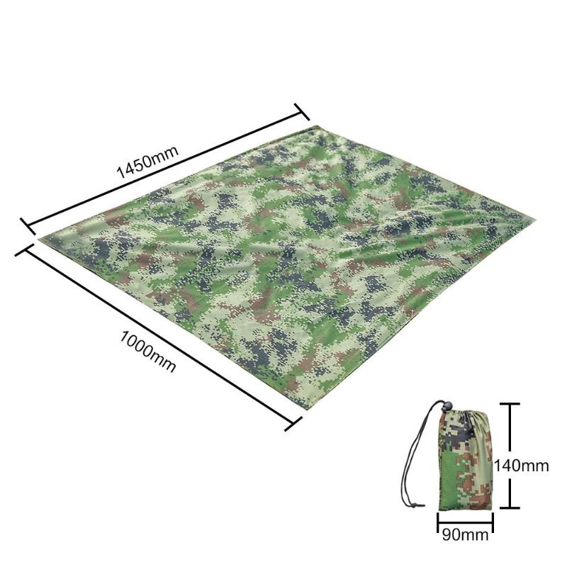 Tappetino Da Picnic Pieghevole 2 Pezzi | Impermeabile E Antisabbia | 110x70 Cm Aperto | Ultra Sottile E Portatile | Per Spiaggia E Campeggio