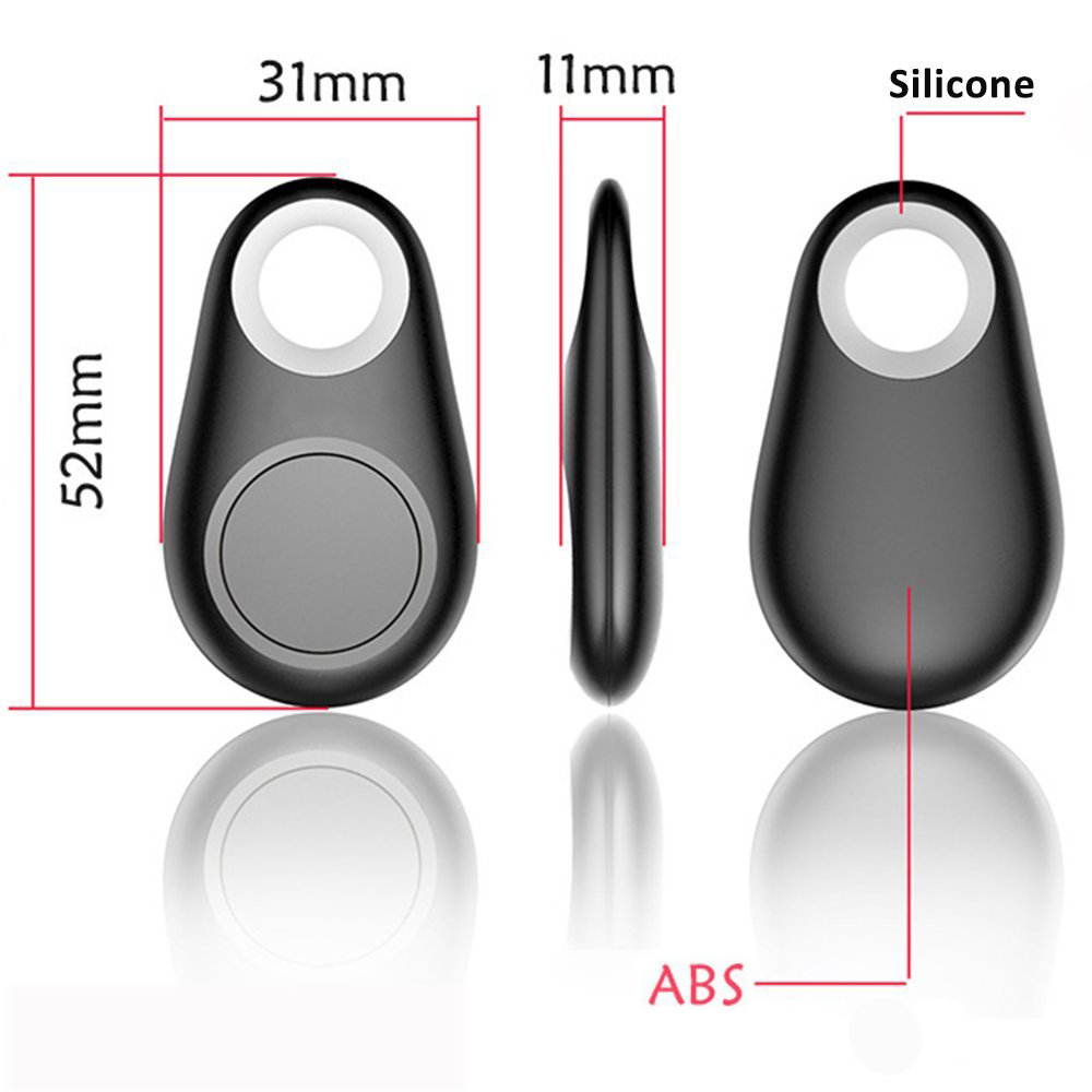 ITag-rastreador de llaves inteligente, inalámbrico por Bluetooth 4,0, alarma de Antipérdida, buscador de llaves para niños, ancianos, teléfono de Mascota, recordatorio de pérdida de coche