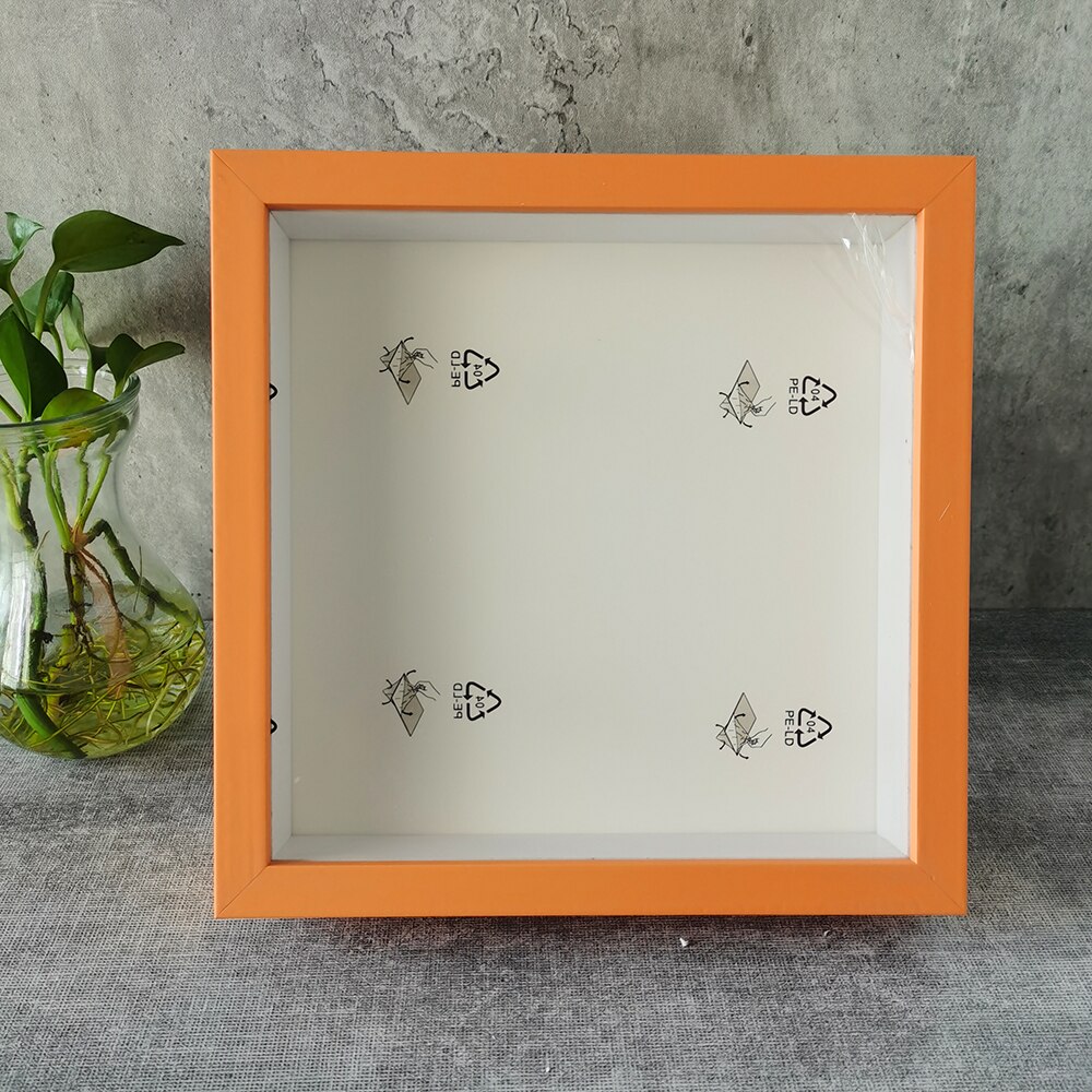 Marco de caja de sombra, marco de fotos de madera de 3cm de profundidad para mostrar trabajos tridimensionales, marco de fotos de madera 3D DIY, decoración de fotos