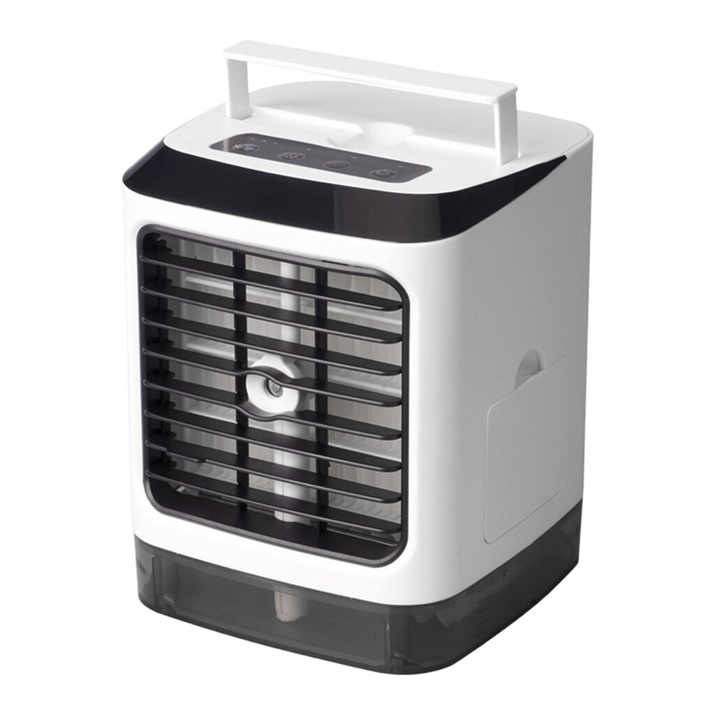 Air Conditioner With Remote Control Desktop Air Cooler Fan Mini Three Gear Modes Water Cooling Fan Portable Home Air Fan Summer: Regular style
