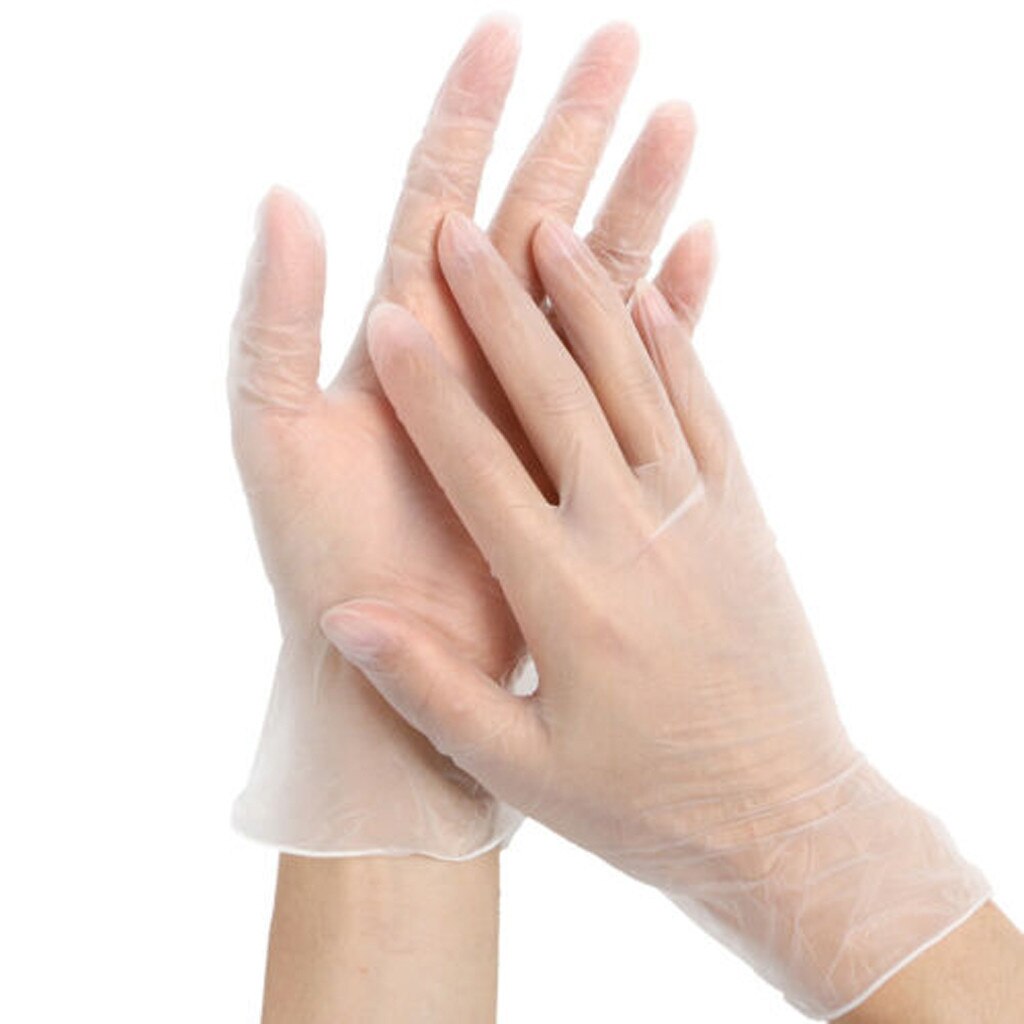 50 Pairs Rubber Comfortable Disposable Mechanic Nitrile Gloves Exam Gloves clean tool for woman man Safety Gloves