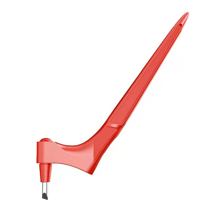 DIY Craft Paper Cutting Tools 3 Blades 360 Rotating Blade Craft Cutting Knife Wear-Resisting Cutter Handmade Art Carving Tool: Red Cutter