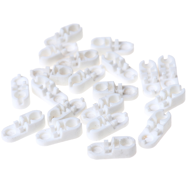 20pcs/lot Plastic Roller Blinds Pull Cord Connector Curtain Chain Connector for Vertical Blinds Joiners Spare Tool Replacement