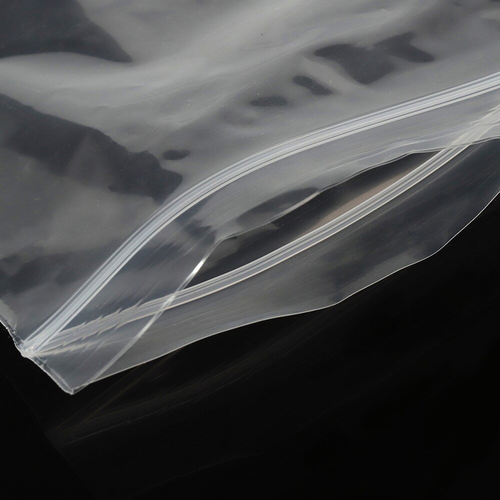 100pcs Transparent Self Sealing Zip Zipper Lock Plastic Bags 4*6/5*7/6*8/7*10cm Clear Ziplock Bags for Jewelry Packaging Bag