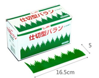 Plato decorativo de hojas verdes de bambú para sushi, plato de comida japonesa, decoración de sashimi, pequeñas hojas verdes, ingredientes frescos, herramientas de sushi: 4