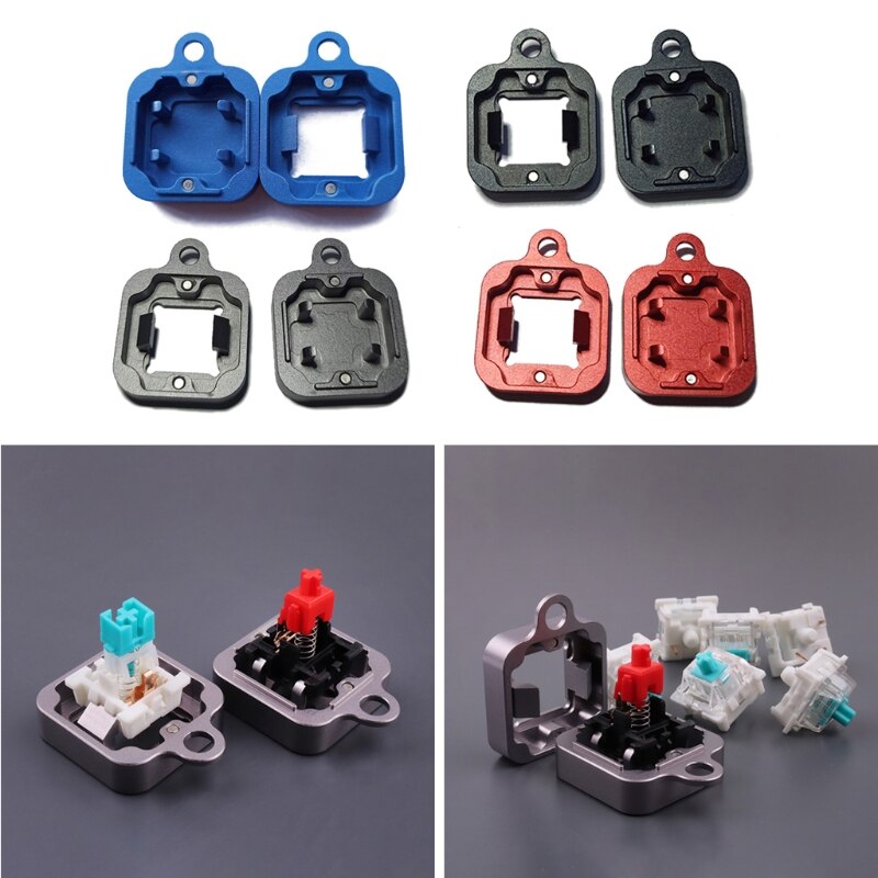 2 in 1 Mechanical Keyboard CNC Metal Switch Opener Shaft Opener for Kailh Cherry Gateron Switch Tester