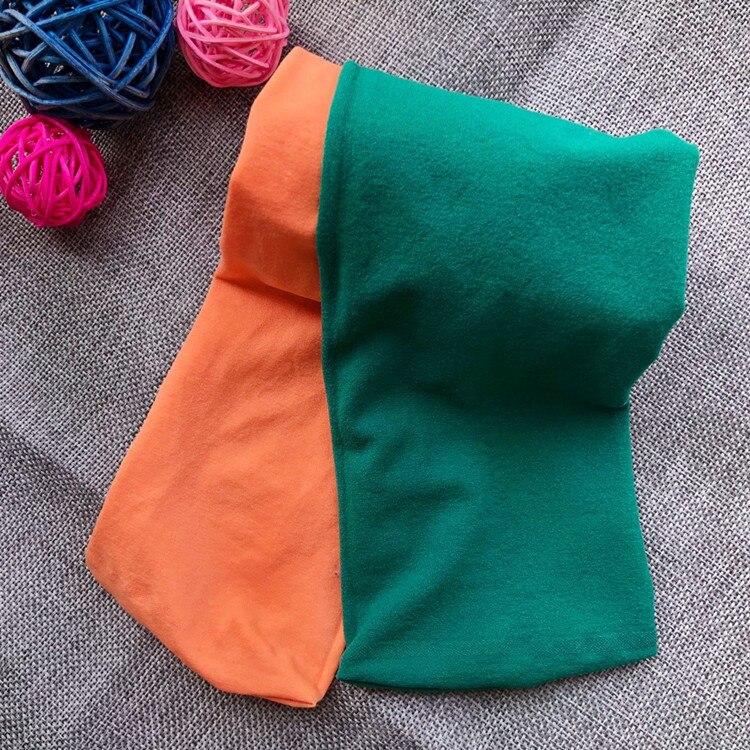 Medias de algodón de Color caramelo para niñas, pantalones de de retales, medias de baile para niños, medias cálidas en invierno: 18