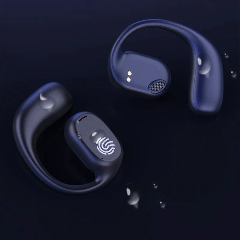 Original xiaomi condução óssea fones de ouvido bluetooth fones sem fio com microfone esportes alta fidelidade jogo