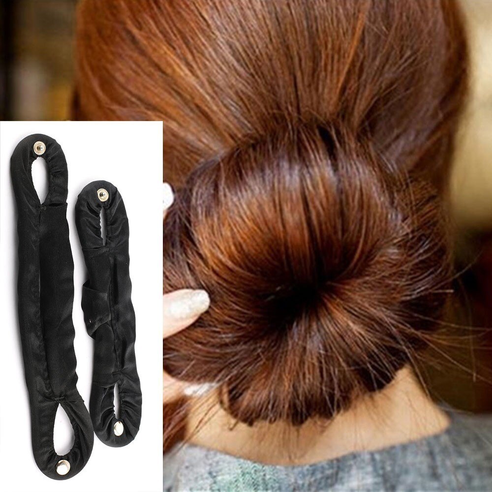 Accesorios de lazo para el pelo, rodillo para moño trenzado, herramienta trenzada, Clip Herramienta de Peinado, 1 ud.