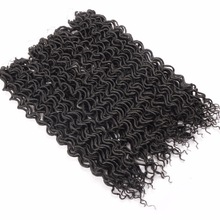 20 Roots Curly Faux Locs Crochet Hair 20'' Soft Braids Darling Soft1 pcs a lot