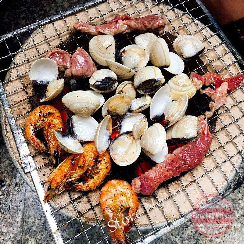 Horno de barro antiguo barbacoa de carbón coreano estufa de barbacoa estilo japonés estufa de carbón para barbacoa Parrilla de carne de carbón viejo Beijing