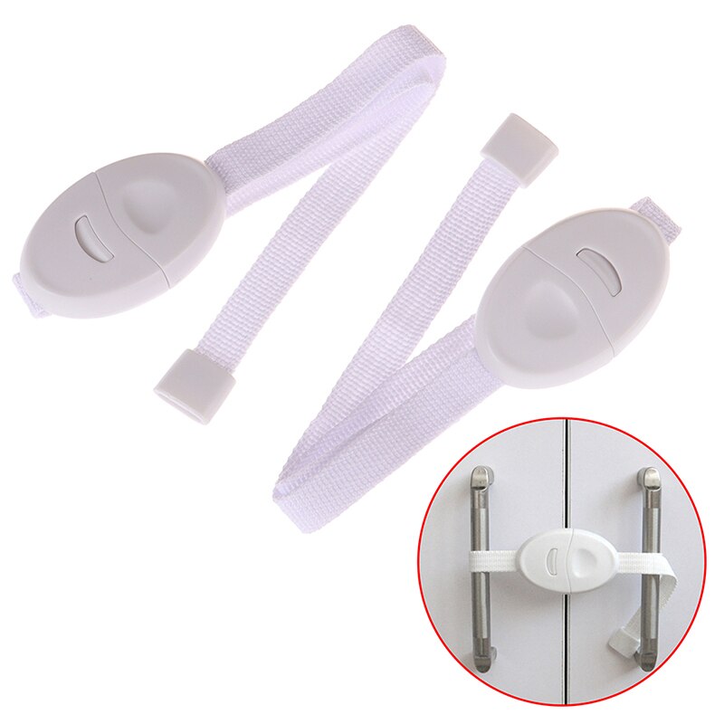 1 pair Infant Security Window Lock Door Interlocks Cabinet Door Lock for Child