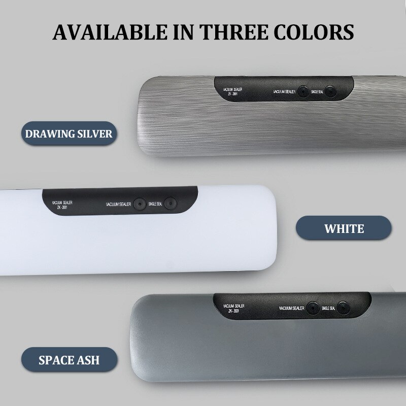 Kitchen Automatic Vacuum Sealer Machine 110V 220V Electric Vacuum Food Sealer Packing Machine Including 10pcs Storage Bags