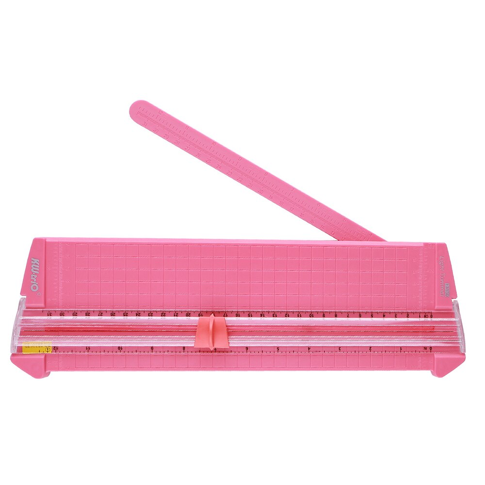 A3/A4/A5 Snijmachine Papier Cutter Art Trimmer Ambachten Foto Plakboek Bladen Diy Office Home Lichtgewicht cutting Cutter: 13830 Rose Red