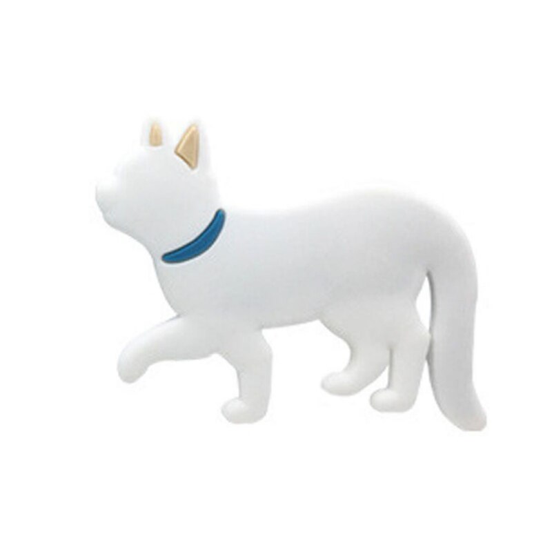 Home Multifunctional Lovely Cartoon Cat Fridge Magnet Hook Refrigerator Magnetic Sticker Hooks: 1