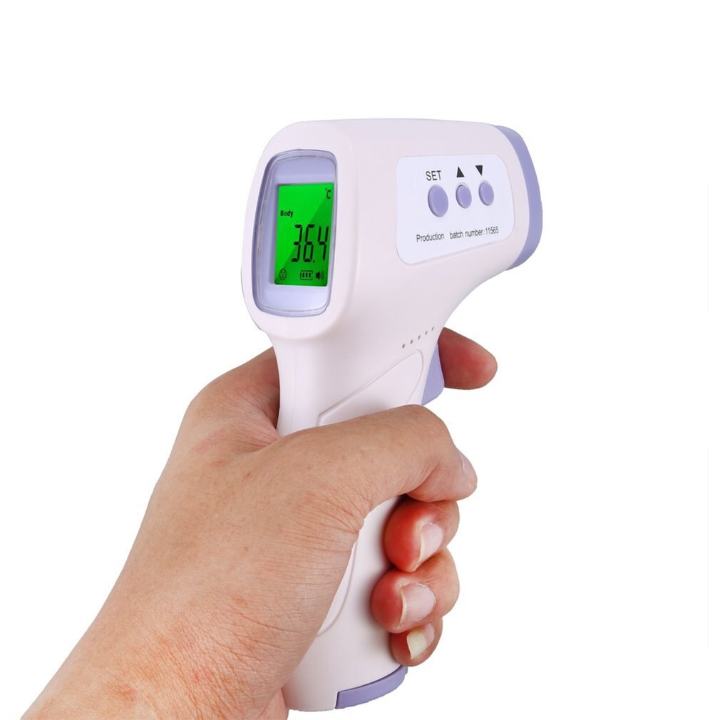 Infravermelho febre testa orelha termômetro novo termômetro infravermelho não-contato termômetro bebê adultos ao ar livre casa corpo digital