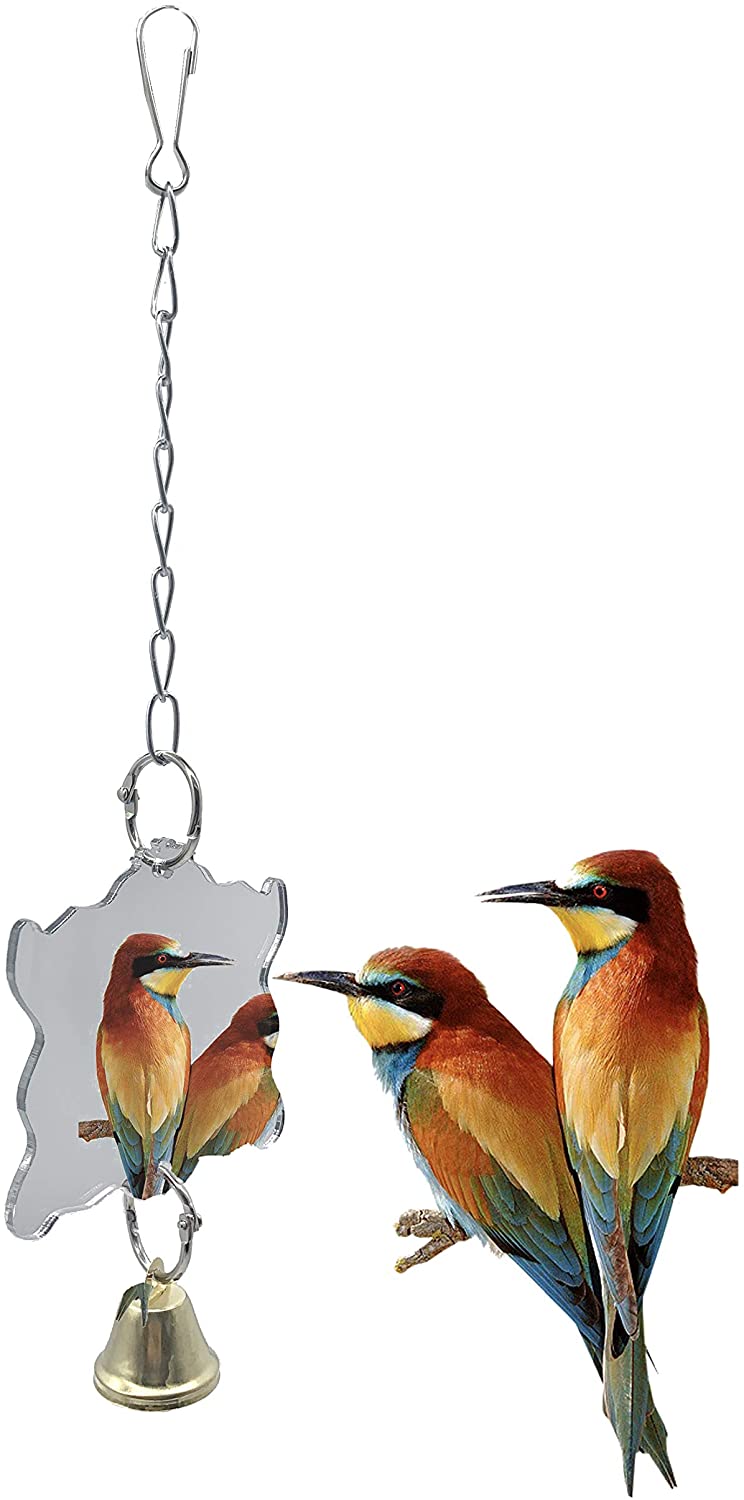 10 Packs Vogel Swing Kauwen Speelgoed Papegaai Ladder Schommel Hangmat Bell Speelgoed Papegaaienkooi Speelgoed Vogel Baars Met Houten Kralen opknoping