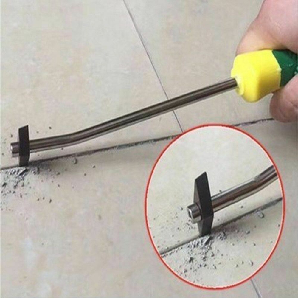 Ceramic Tile Grout Remover Tungsten Steel Tile Gap Cleaner Drill For Floor Wall Seam Cleaner Construction Tool ！