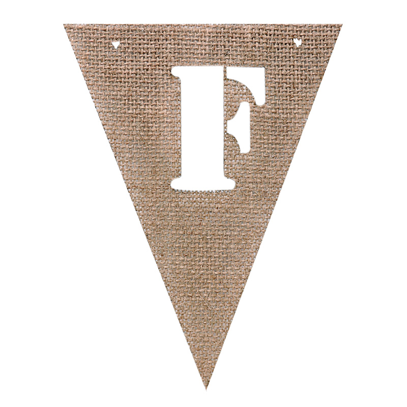 Banderín de arpillera con letras A-Z, banderines de arpillera de yute DIY para boda, banderas, Bar, Baby Shower, suministros festivos para fiestas de cumpleaños: Verde claro