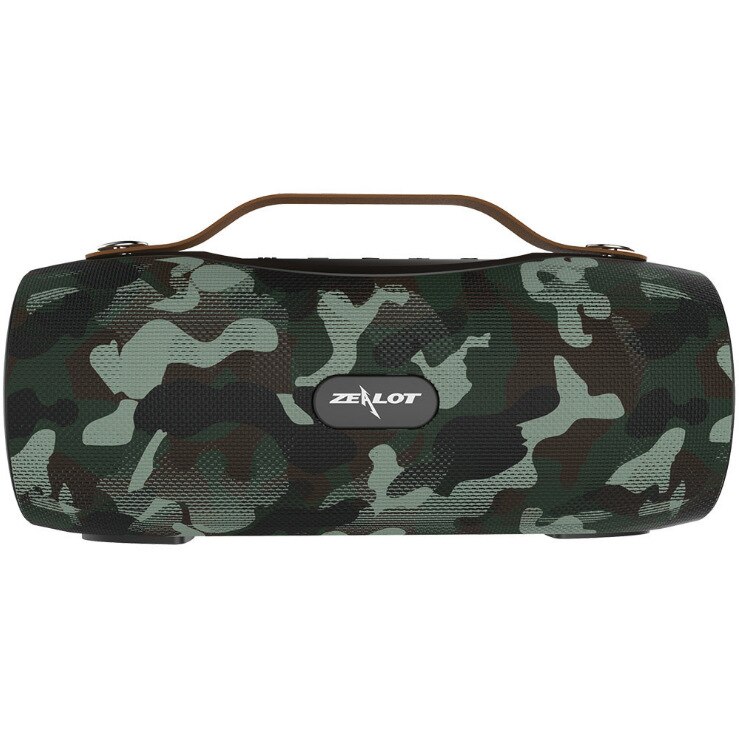 Altavoz Bluetooth S29, inalámbrico, portátil, para exteriores, sonido superfuerte, subwoofer: Camouflage