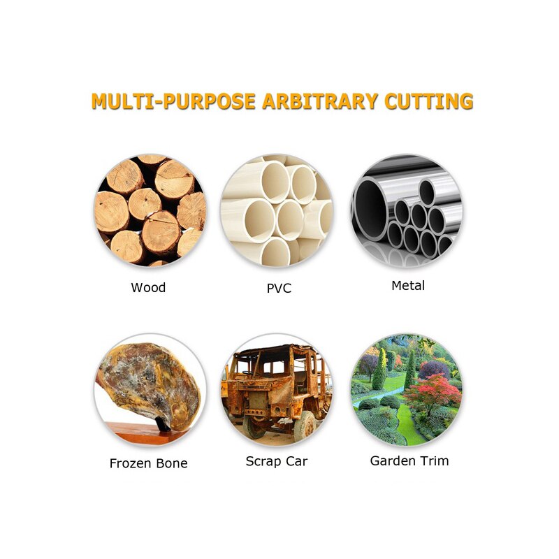 Min Cordless Electric Reciprocating Saw Outdoor Saber Saw Kit