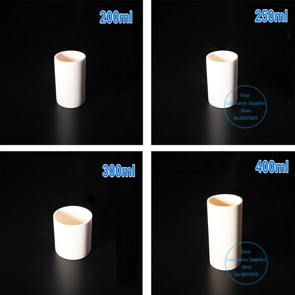 1 kpl lab 5ml to 1000ml sylinterimäinen korundi upokas 99%  alumiinioksidituhka upokas korkean lämpötilan kestävyys 1600 astetta