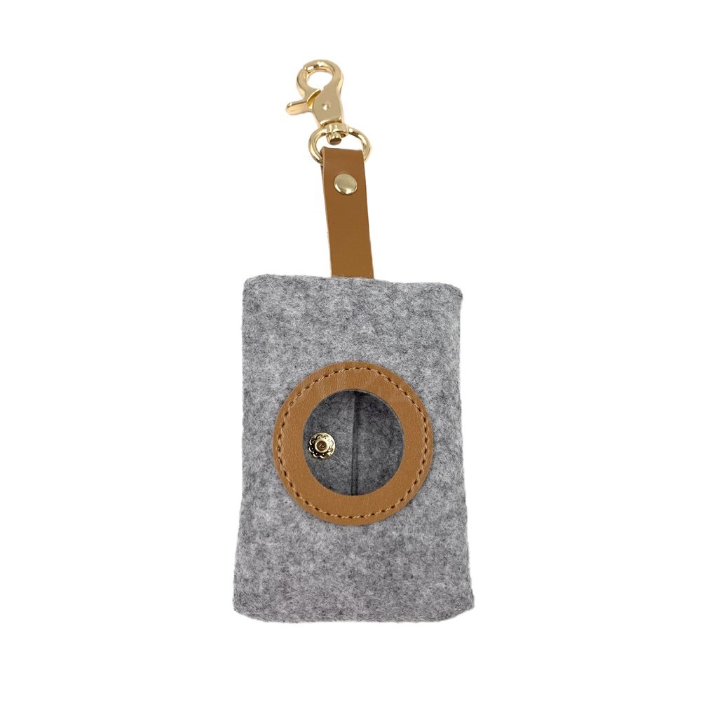 placki na zewnątrz kupa owocobranie torba filc zwierzę domowe śmieci wytrzymała torba brelok filc zbieracz Fecal torba dozownik