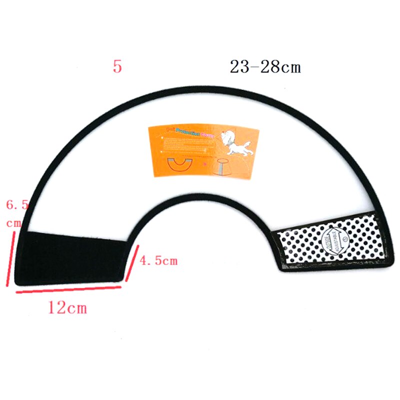 Translucent Pet Dogs Cats Collar Circle Anti Bite Pet Feeding Medicine Beauty Healing Brace Cover Pet Accessories: 1