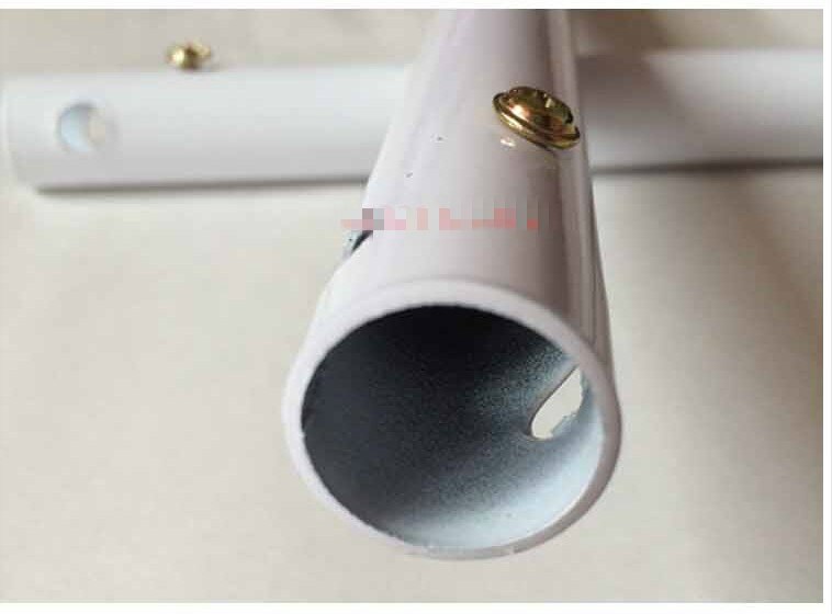 Thicker Ceiling fan Lengthened pole Extension rod Paint material 27/30cm length