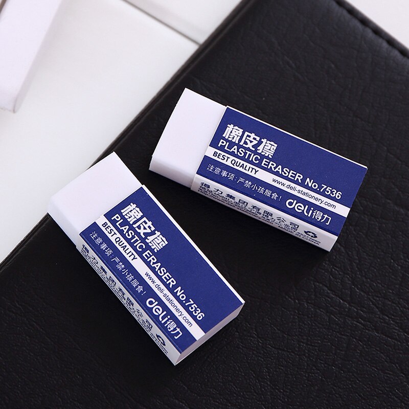 DELI 2B Gum Studenten Onderzoek Art Schilderen Speciale Rubber Schrijven Correctie Potlood Gum voor Kinderen School Kantoorbenodigdheden
