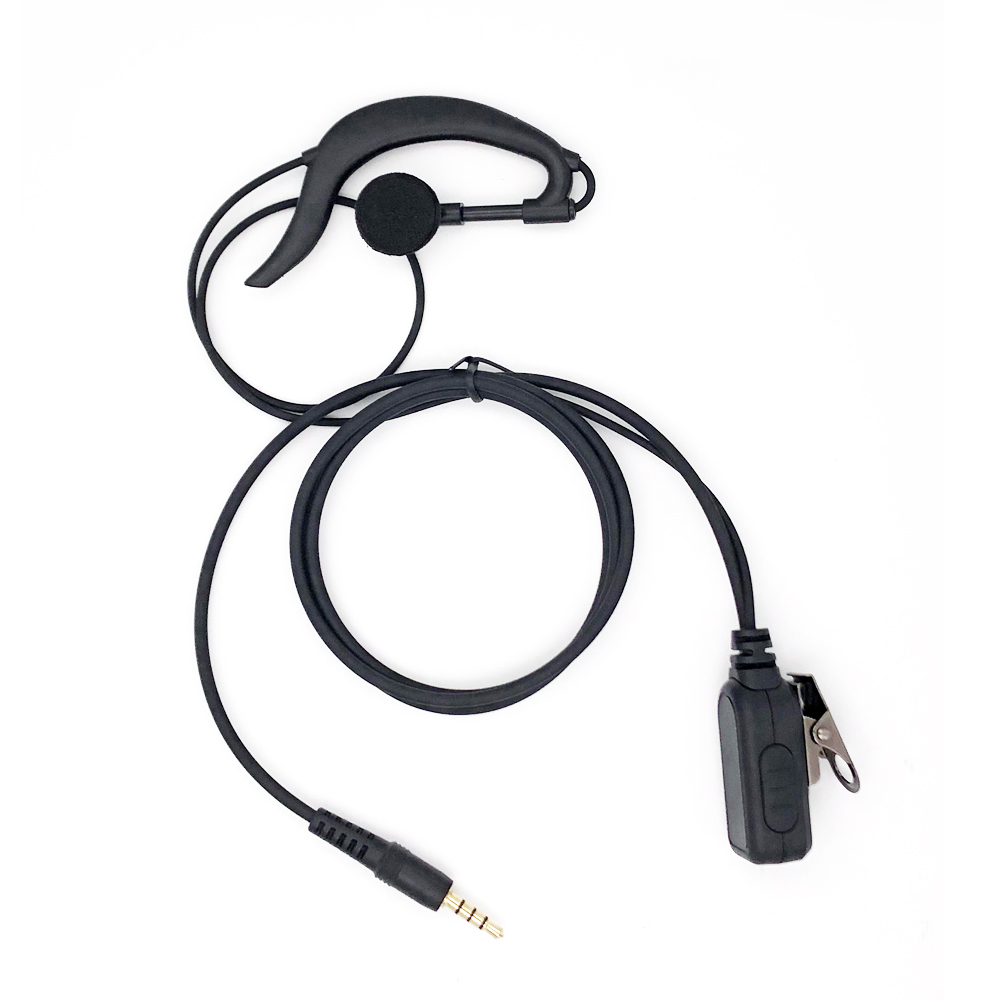 3,5 mm PTT OhrbüGel Kopfhörer Luftschlauch Ohrhörer PTT für Zello Voxer für Smartphones für iPhone für Handys drücken-zu-sprechen Headset