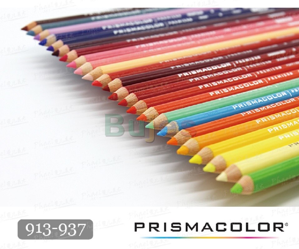 Original Prismacolor premier Oily Colored Pencils Single color PC913-937 Water Color Lapices Lapis De Cor For Adult Coloring
