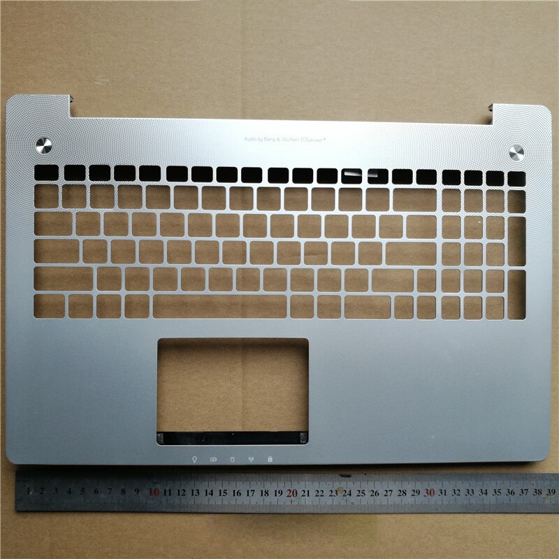 Carcasa superior de ordenador portátil para ASUS N550J N550JV G550 G550J Q550 N550 G57 funda trasera cubierta superior marco de apoyo de Palma teclado Estructura de bisagra