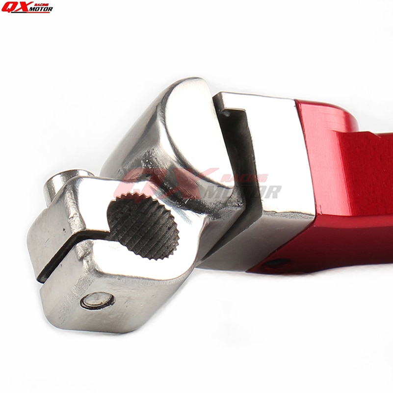 La EEB KAYO 110cc 125cc CNC forjado de arranque de Arranque Palanca Pedal XR50 FCI 50cc CRF 70 CRF110 BBR Pit Bike piezas de la bici de la suciedad