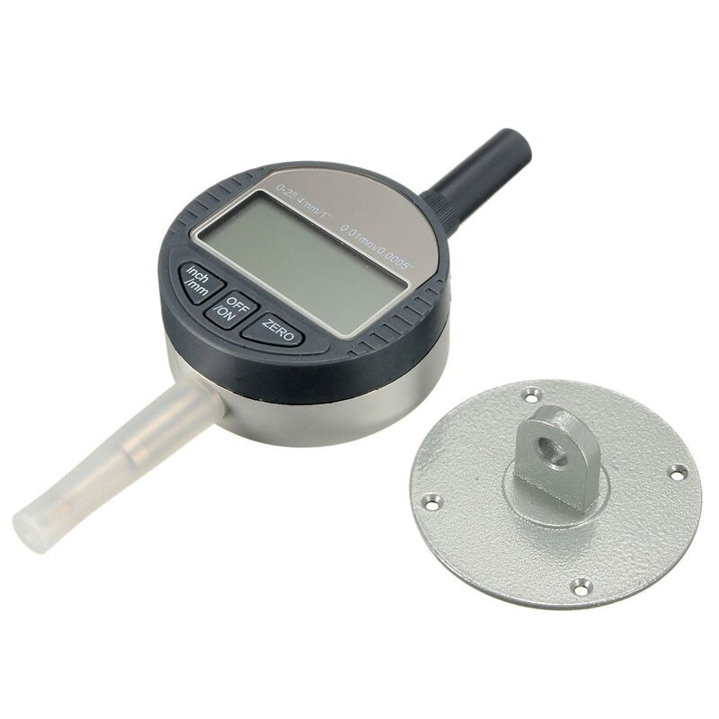 Digital Dial Indicator 0-12.7mm/0.5'' 0.01 With Mini Magnetic Base Holder Gauge Caliper Measuring Tools