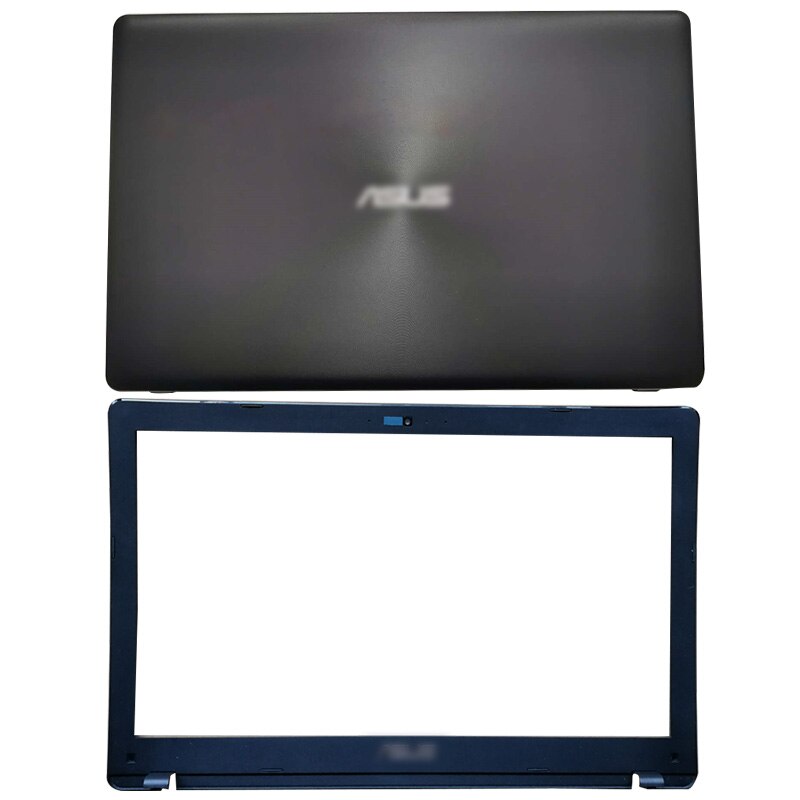 portátil cubierta/bisel frontal/bisagras para Asus X550 F550 A550 X550C X550VC FX50 FX51 FX60 X552M ZX50 K550L Y581C F550L A550J: Black AB Cover1