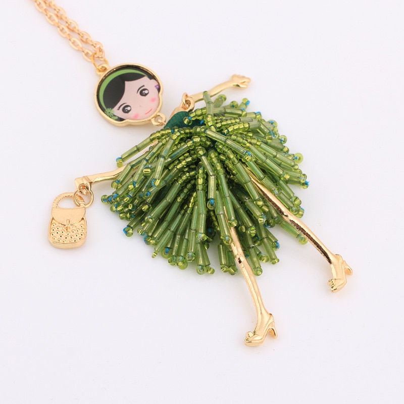 Chenlege mode vrouwen kettingen charm jewelry hanger &amp; ketting handgemaakte bohemian classic lange ketting ketting