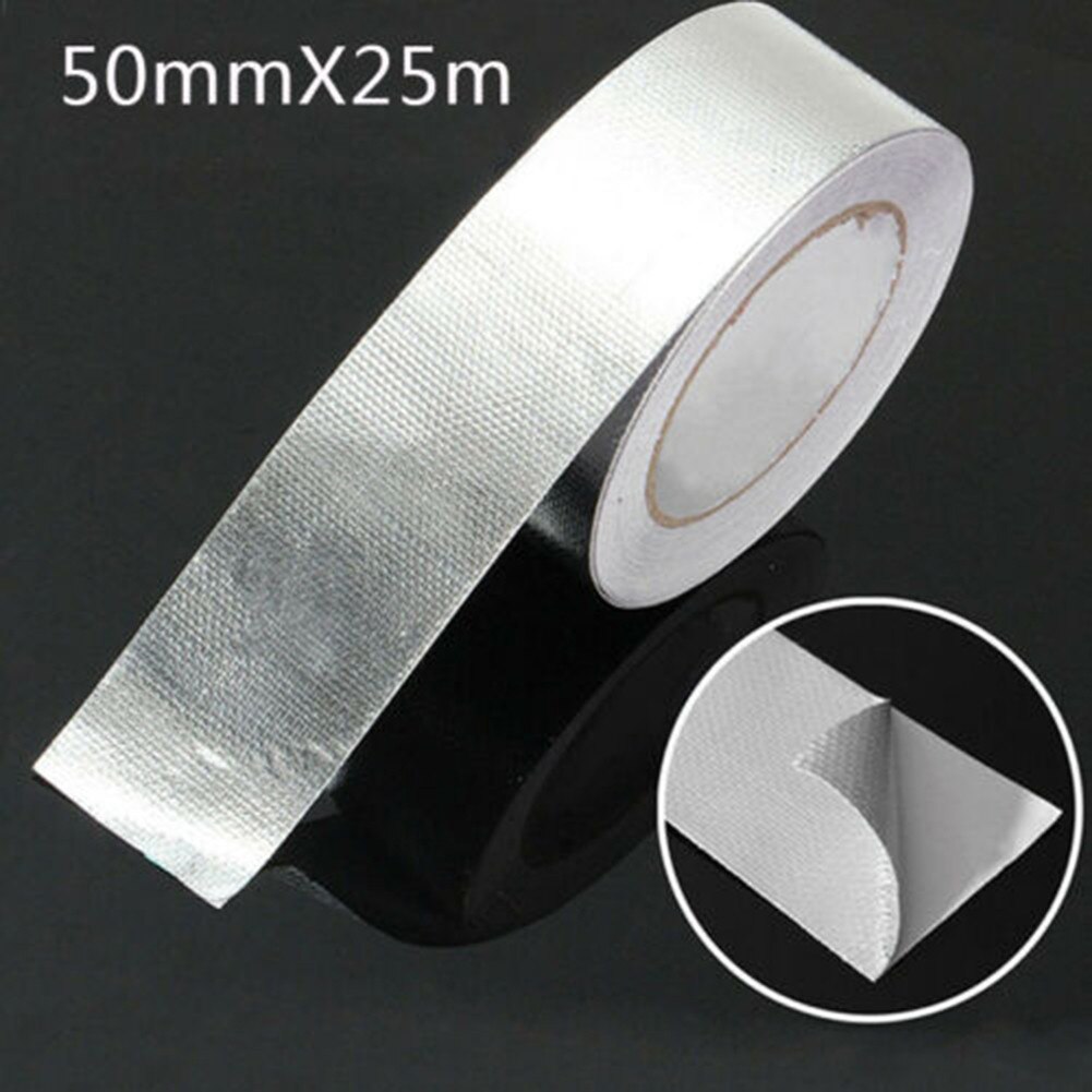Lijm Hitteschild Wrap Tape Aluminium Uitlaatpijp Onderdelen Vervanging